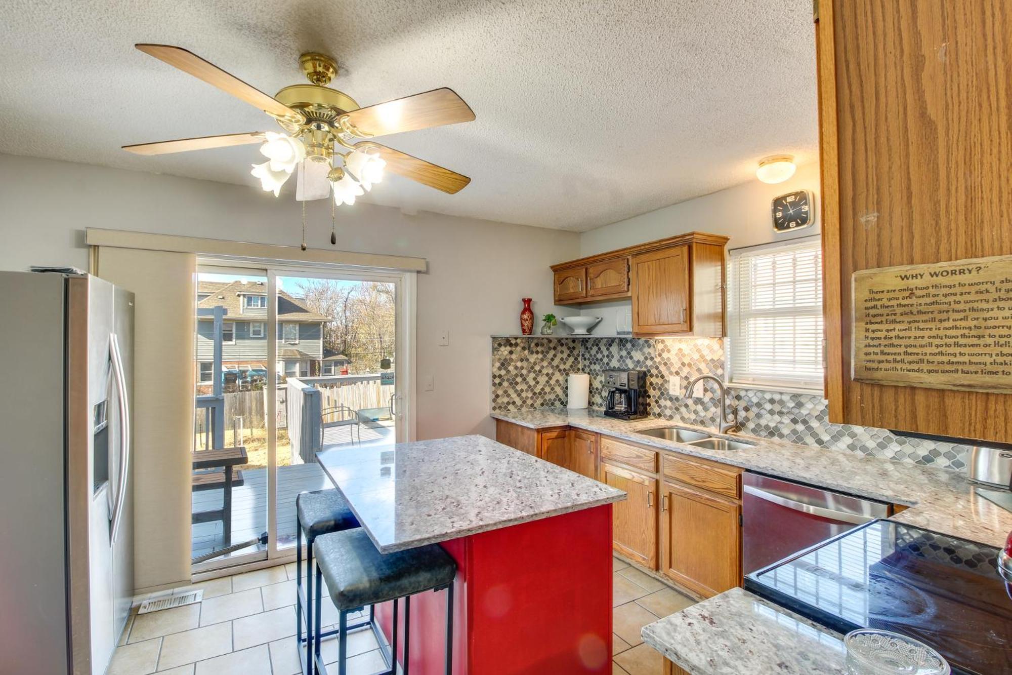 Holiday home Kansas Less Than 3 Mi To Downtown!